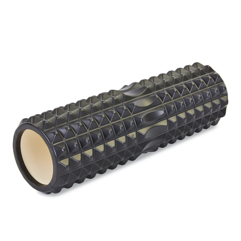 Ролер для йоги та пілатесу Gemini Grid Spine Roller 45см*12см G0013-BK