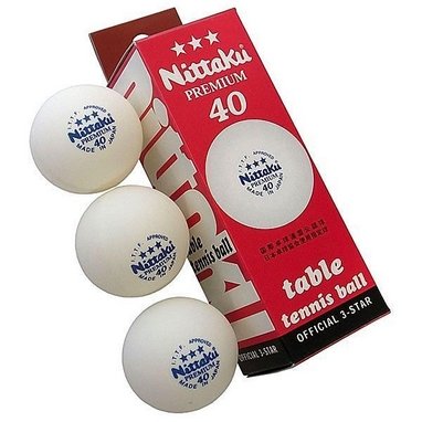 Кульки настільного тенісу Nittaki