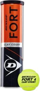 М&apos;ячі для великого тенісу Dunlop Fort clay court 4 шт.