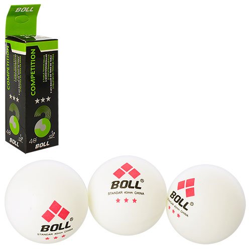 Кульки для настільного тенісу Boll