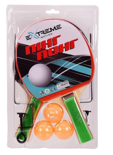 Набір ракетки для настільного тенісу Extreme Motion 2115