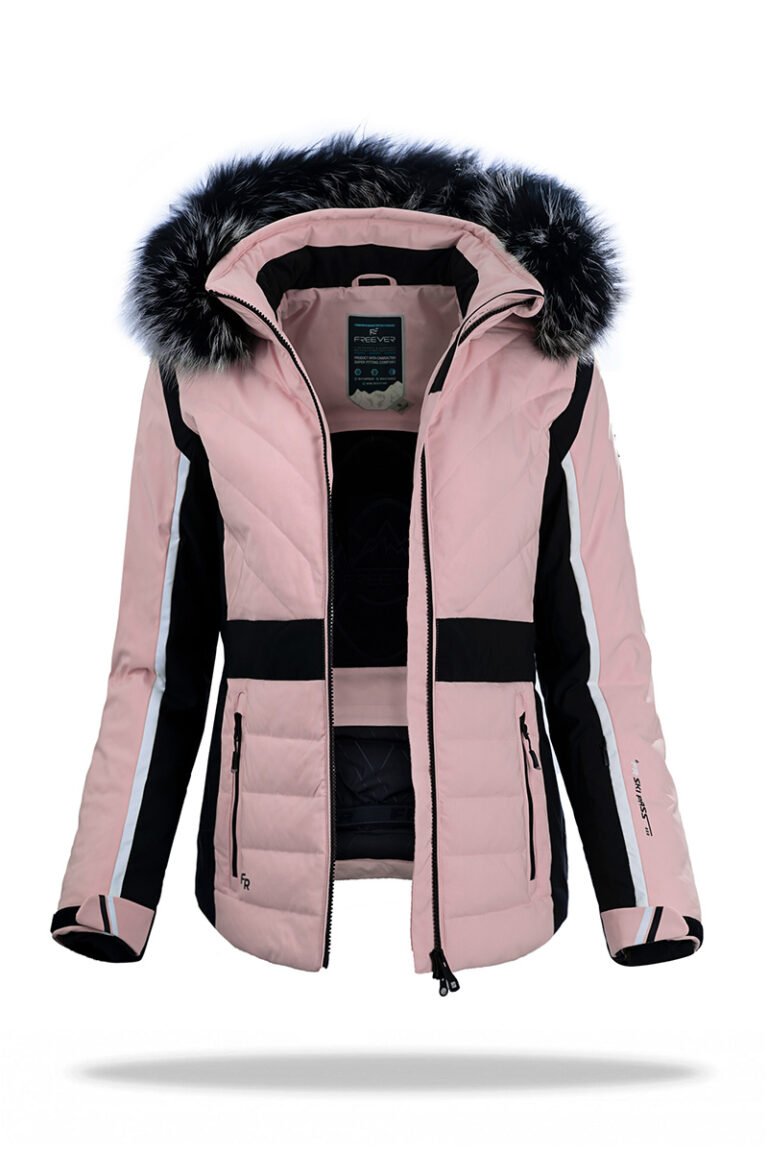 Гірськолижна куртка жіноча Freever WF 21620 рожева