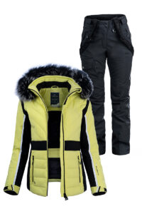Жіночий лижний костюм FREEVER 21620-541 жовтий