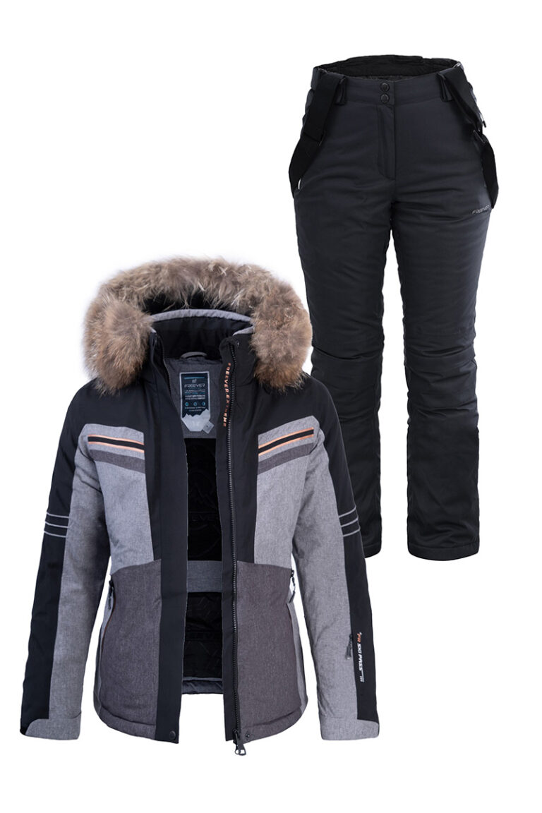 Жіночий лижний костюм FREEVER 21621-1031 чорний