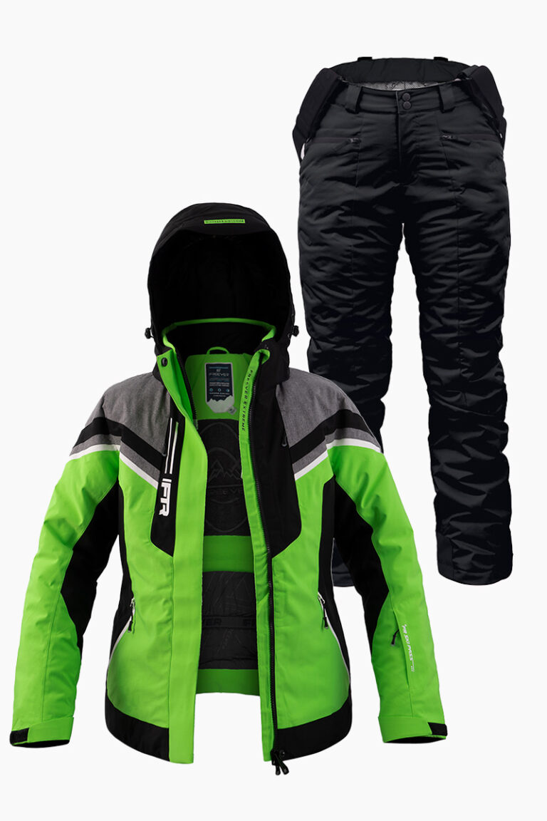 Жіночий лижний костюм FREEVER 21625-7608 салатовий