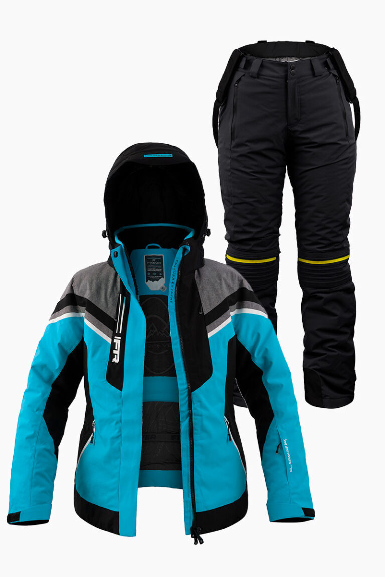 Жіночий лижний костюм FREEVER 21625-7607 бірюзовий