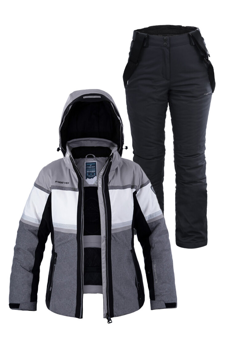 Жіночий лижний костюм FREEVER 21626-031 бежевий