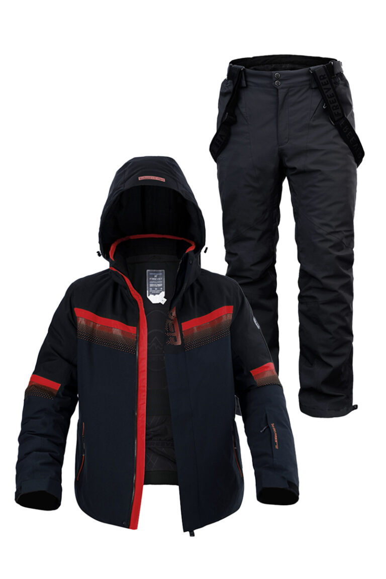 Чоловічий лижний костюм FREEVER 21634-931 сірий