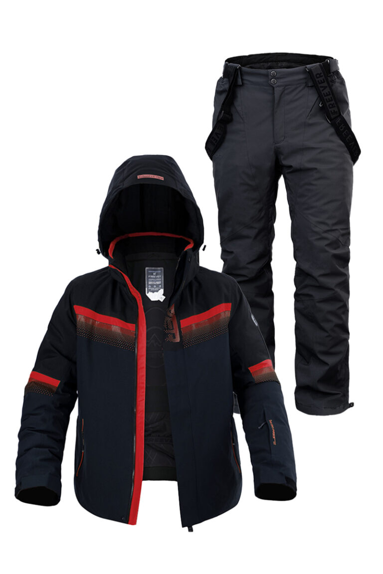 Чоловічий лижний костюм FREEVER 21634-932 сірий