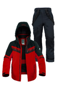 Чоловічий лижний костюм FREEVER 21634-921 червоний