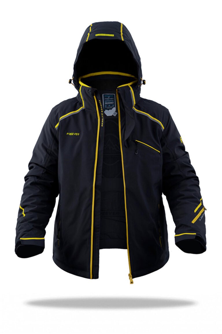 Гірськолижна куртка чоловіча Freever AF 21636 жовта