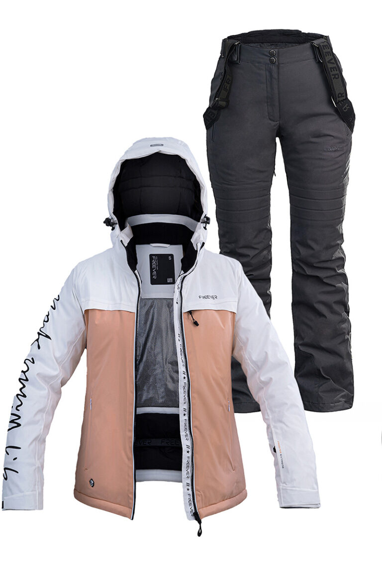 Жіночий лижний костюм FREEVER 21714-522 персиковий