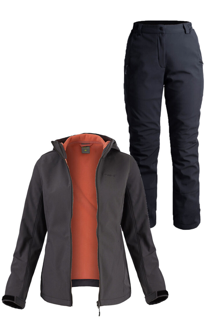 Жіночий костюм windstopper FREEVER 21716-2052 сірий