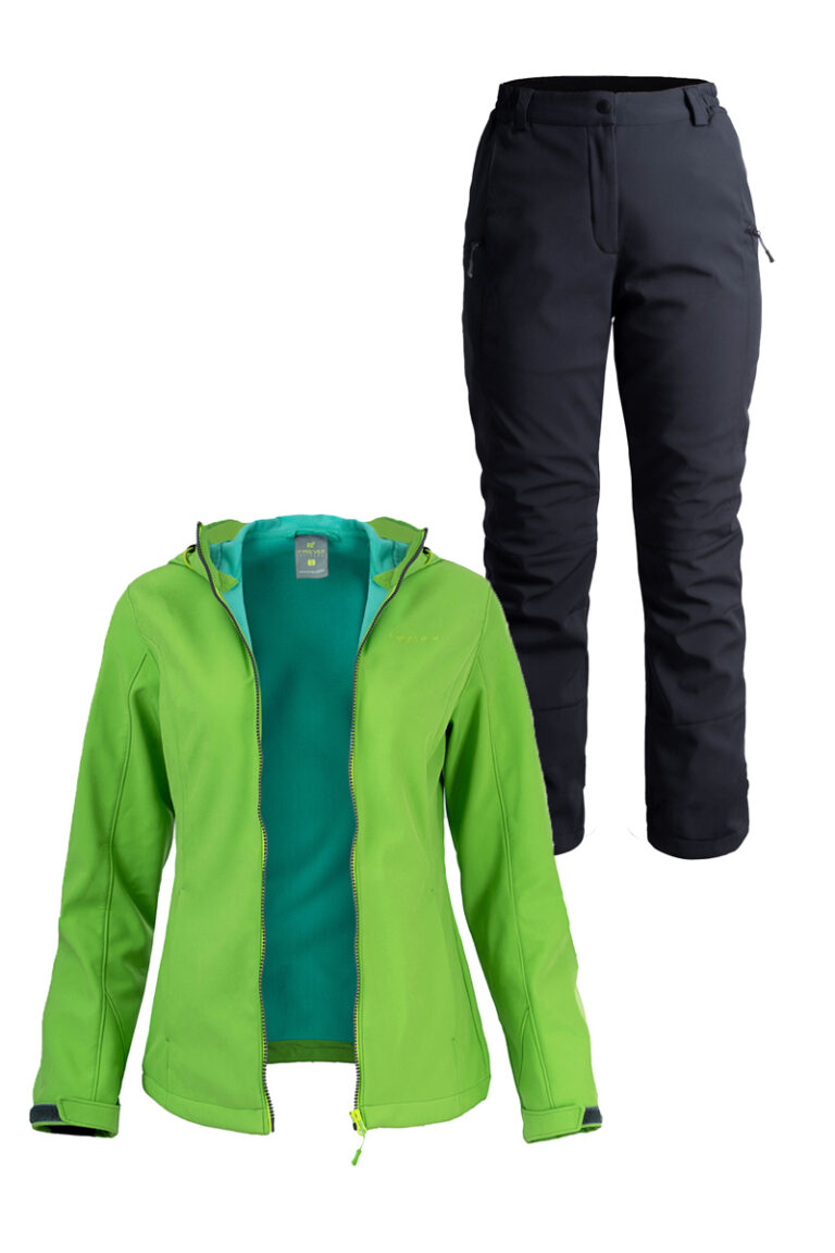 Жіночий костюм windstopper FREEVER 21716-6052 салатовий