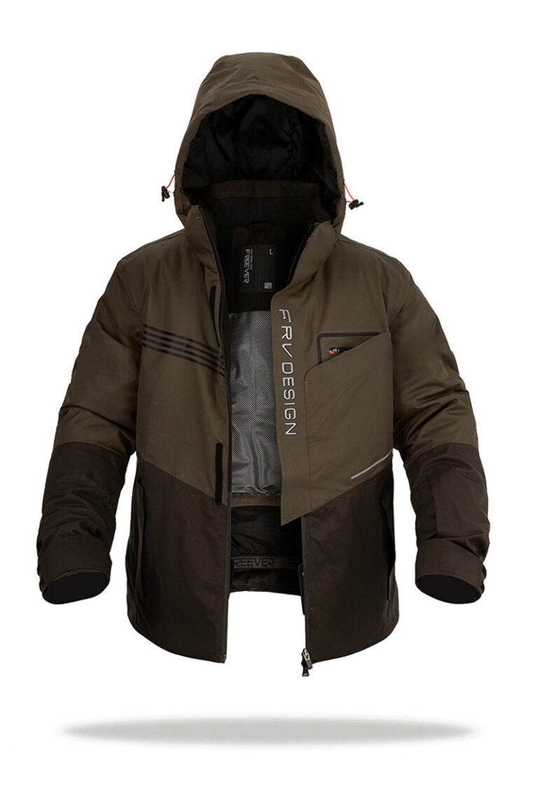 Гірськолижна куртка чоловіча Freever AF 21786 хакі