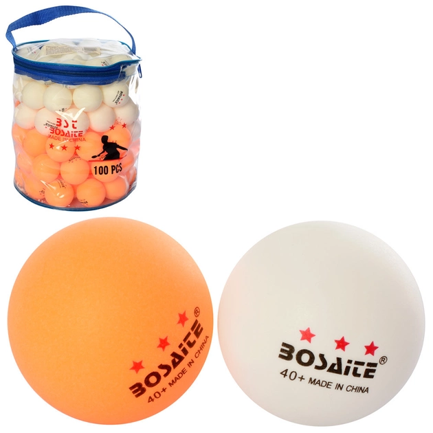 Набір кульки для настільного тенісу (60 шт.) Bosaite 3231-2