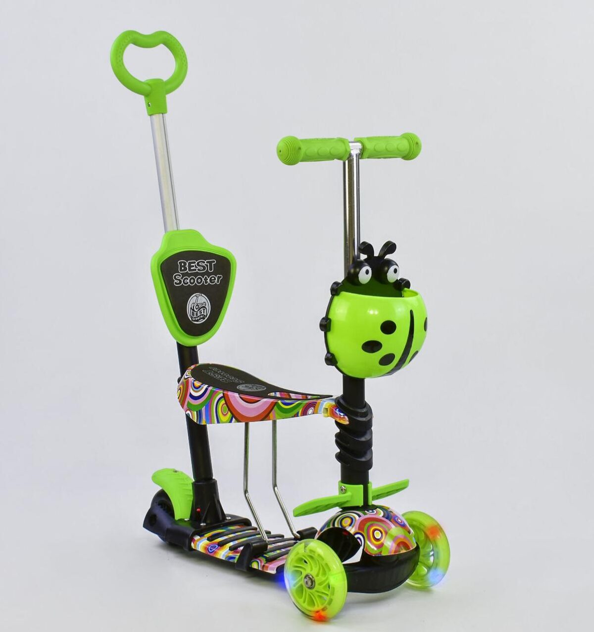 Самокат 5в1 Best Scooter 33650