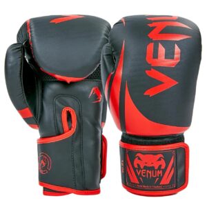 Рукавички боксерські Venum 12oz чорно-червоний