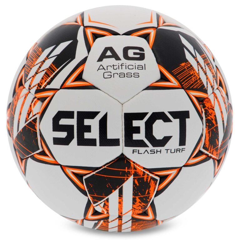 М&apos;яч футбол Select SELECT FLASH TURF V23 білий помаранчевий (Оригінал)