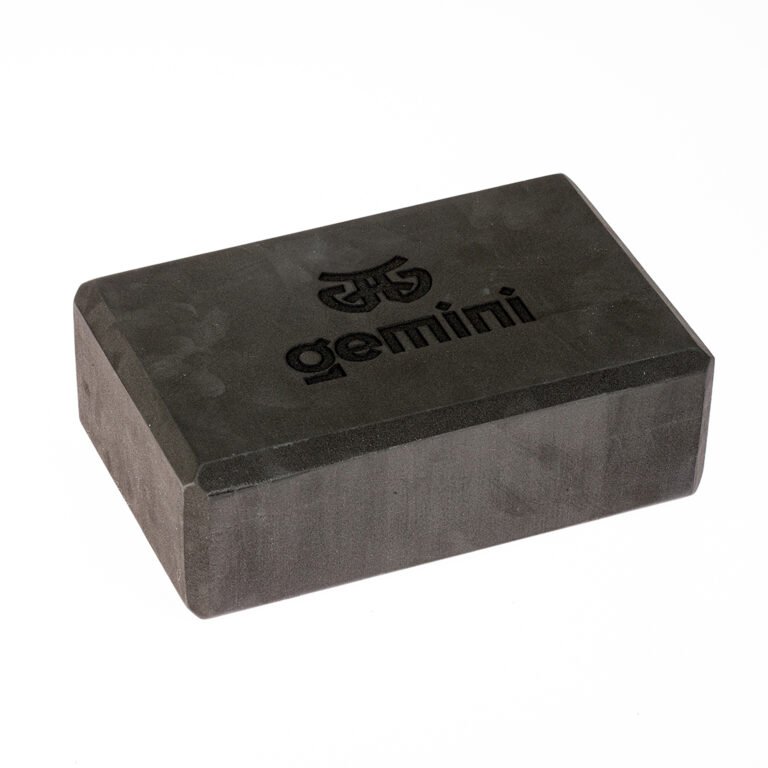 Блок для йоги Gemini 180грам GВ001-BK чорний