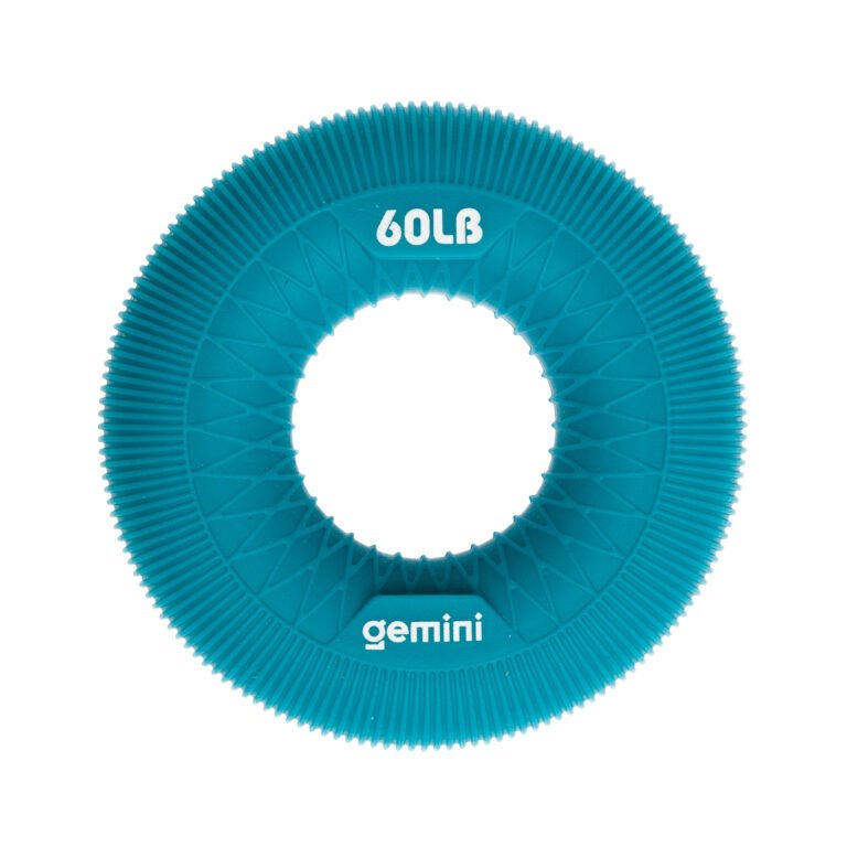 Еспандер кистьовий кільце силікон Gemini GI-3992-60LB навантаження 27кг синій