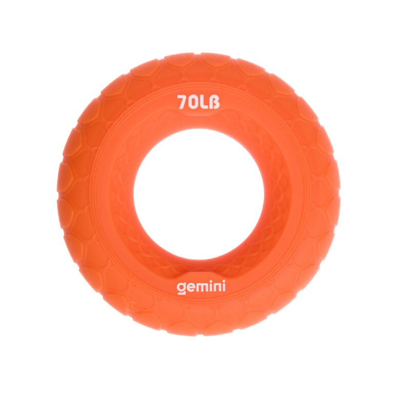 Еспандер кистьовий кільце силікон Gemini GI-3999-70LB навантаження 31кг оранжевий