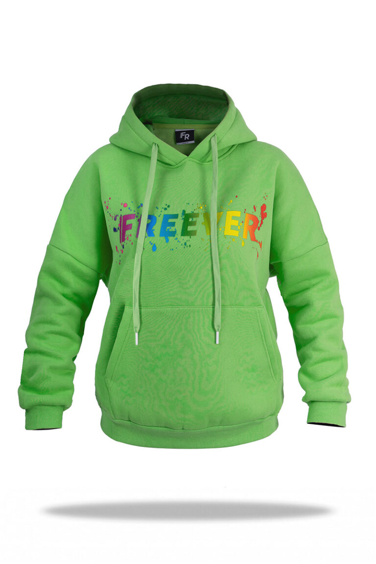 Толстовка жіноча Freever WF 5409 зелена