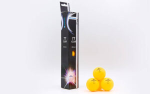 Кульки для настільного тенісу Donic 1-T One Poly 40+ Помаранчевий