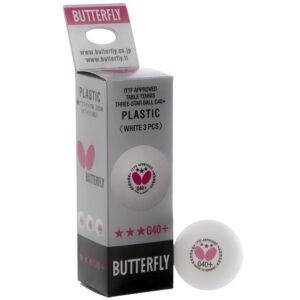 Кульки для настільного тенісу Butterfly (3 шт.)