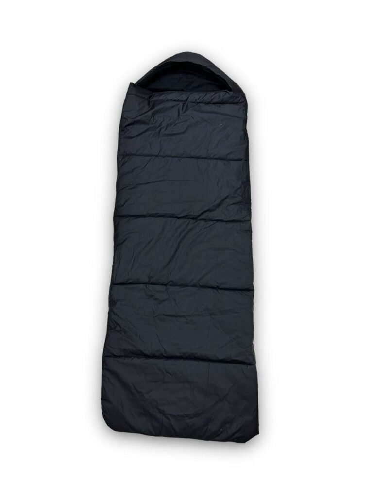 Спальний мішок ковдра з капюшоном Gemini BG-0099 Чорний