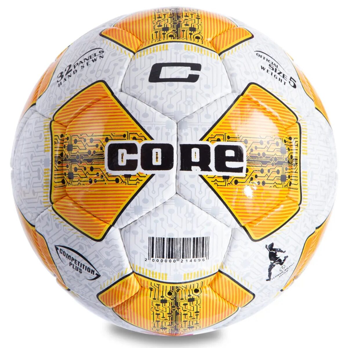 М&apos;яч футбольний CORE COMPETITION PLUS CR-004 №5 PU