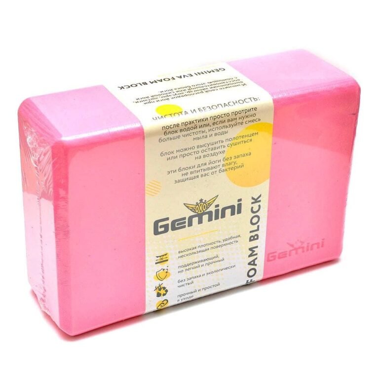 Блок для йоги Gemini 180грам GВ001-PINK рожевий