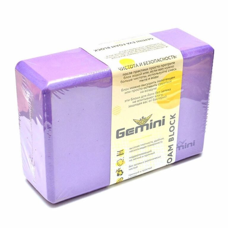 Блок для йоги Gemini 180грам GВ001-PUR фіолетовий