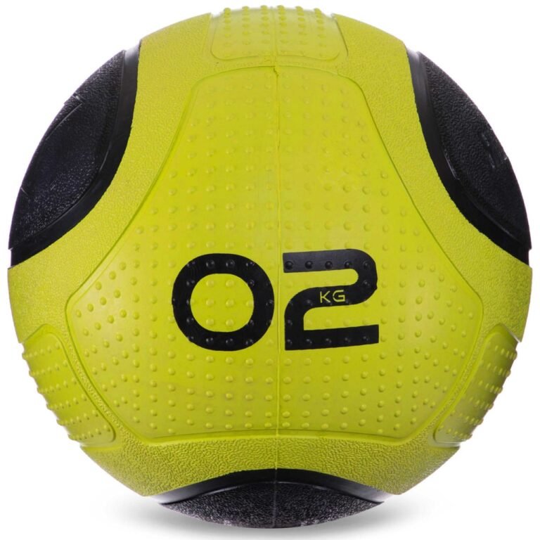 М&apos;яч медичний медбол Medicine Ball GI-2620-2 2 кг зелений-чорний