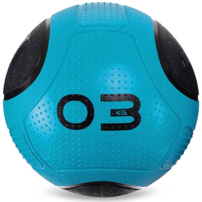М&apos;яч медичний медбол Medicine Ball GI-2620-3 3кг синій-чорний