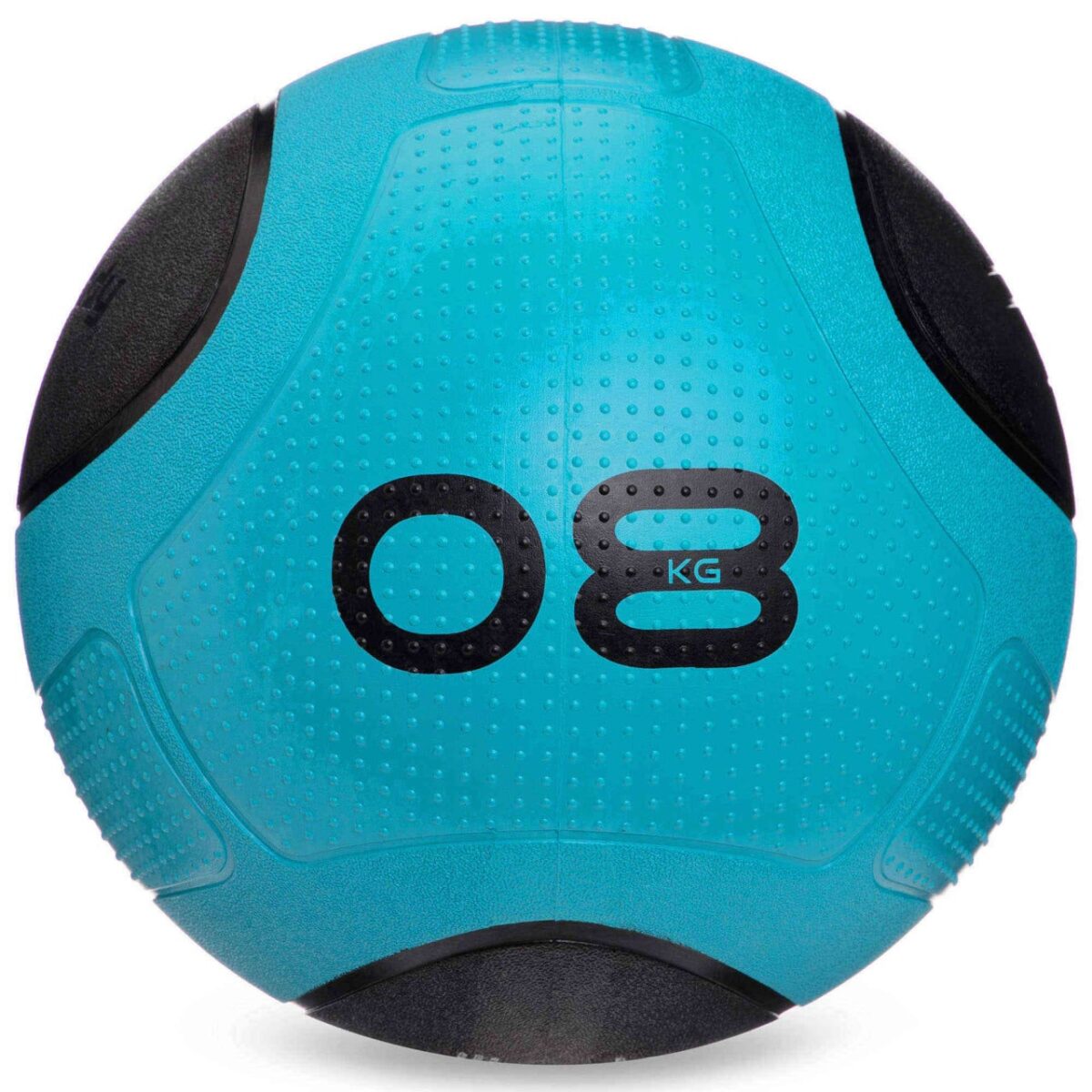 М&apos;яч медичний медбол Medicine Ball GI-2620-8 8кг синій-чорний