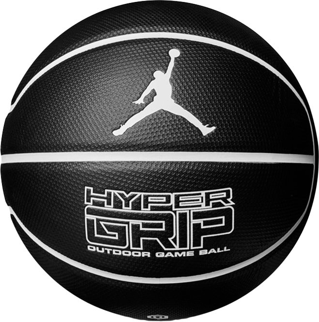 М&apos;яч баскетбольний Nike JORDAN HYPER GRIP 4P BLACK/WHITE/WHITE/WHITE size 7