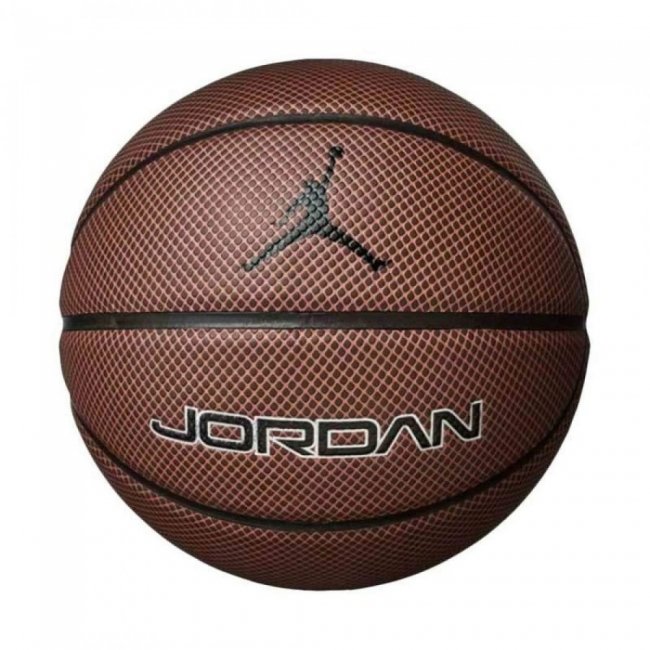 М&apos;яч баскетбольний Nike JORDAN LEGACY 8P DARK AMBER/BLACK/METALLIC SILVER/BLACK size 7