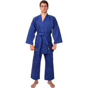 Кімоно для дзюдо MATSA GA-0015 120-190см синій
