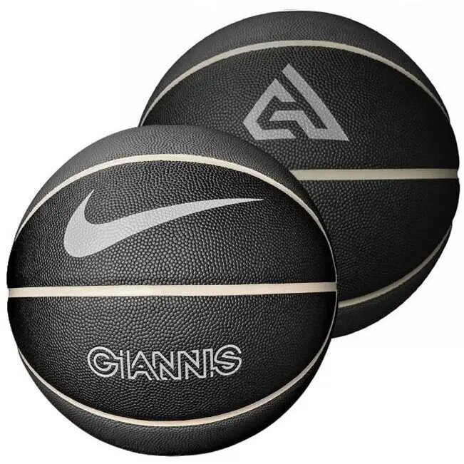 М&apos;яч баскетбольний Nike Giannis All Court black/gray size 7