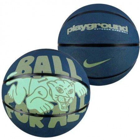 М&apos;яч баскетбольний Nike Everyday Playground 8P GRAPHIC DEFLATED BLUE/ALLIGATOR/BLACK/GREEN розмір 7