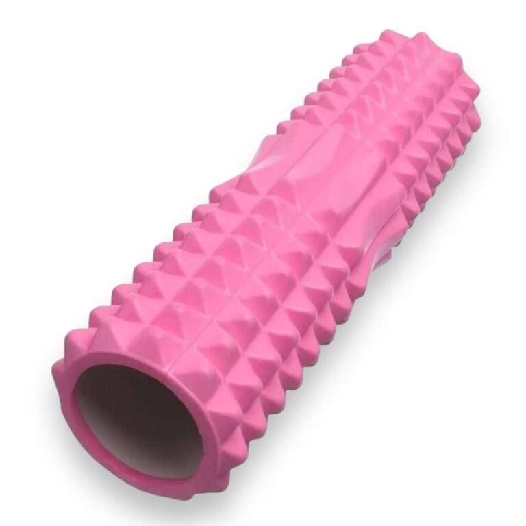 Ролер для йоги та пілатесу Gemini Grid Spine Roller 45см*12см G0013-PINK