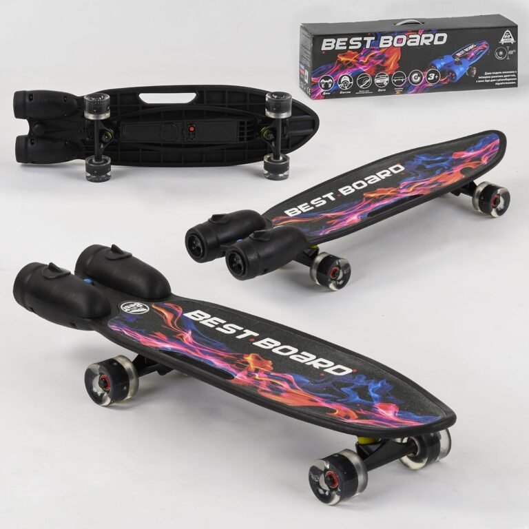Скейтборд Best Board з музикою та димом S-00501