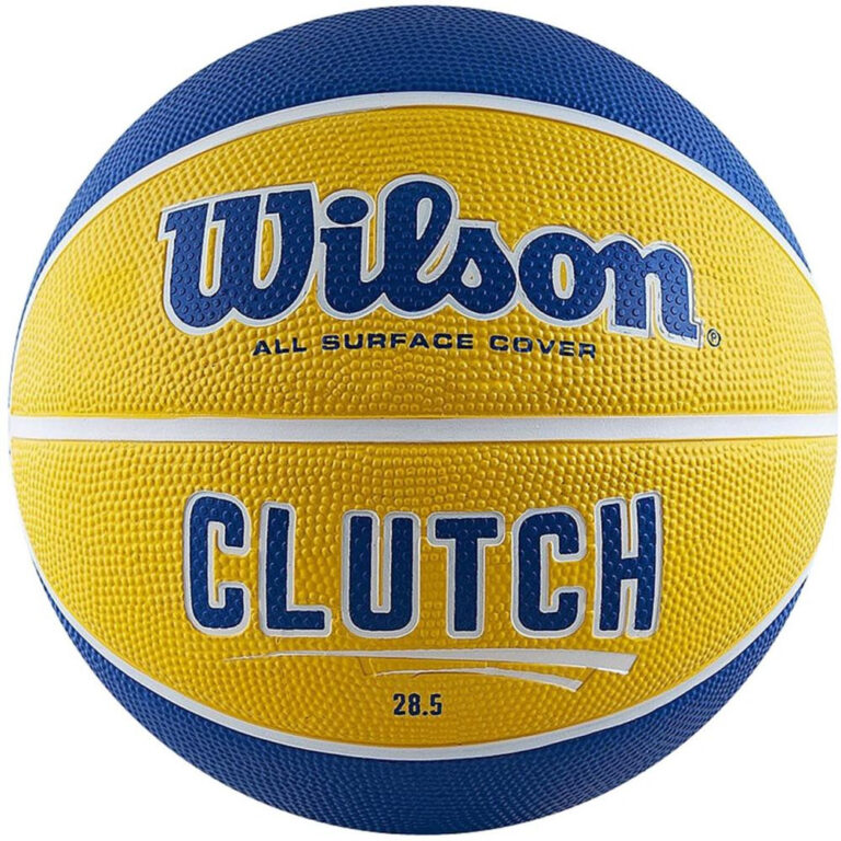 М&apos;яч баскетбольний Wilson Cluch yellow/blue size 6